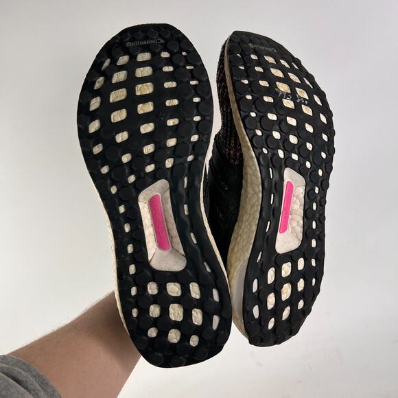 Adidas Ultra Boost 3.0 women's size 9.5 black multi color athletic sneakers - Picture 8 of 11